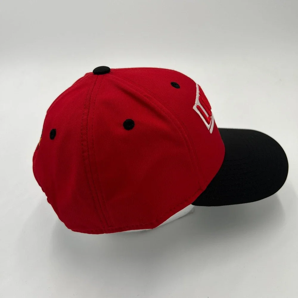 Adidas Louisville Hoops Snapback Hat Red Black Cardinals Basketball OSFA‎ Cap